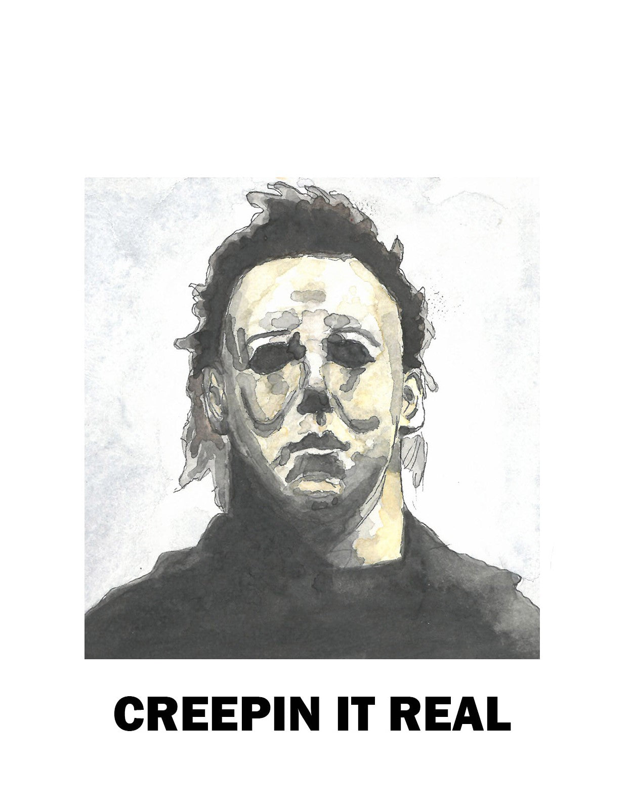 Creepin' It Real- Card