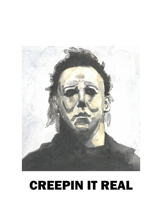 Creepin' It Real- Card