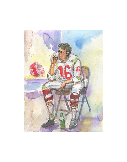 Chiefs Legend Len Dawson 11x14" Print